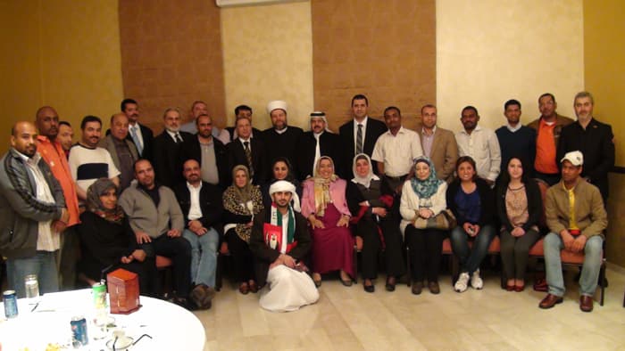 المؤتمر الرابع للعمل التطوعي - استقبال الوفود المشاركة على هامش المؤتمر