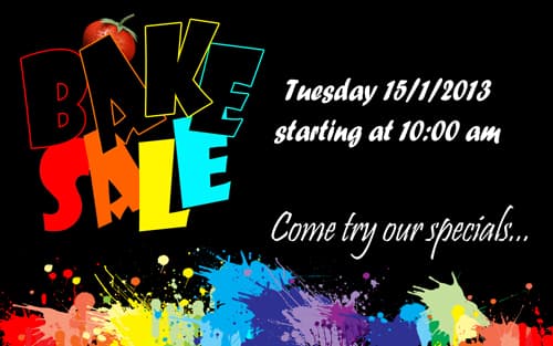 Bake Sale